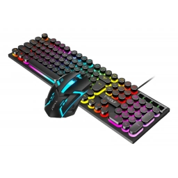 Kit Teclado Y Mouse Gamer T-wolf TF270  RGB