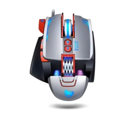 Mouse Gamer Cableado T-Wolf V9 3200 DPI 8 Teclas Programables Con Luces