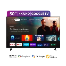 SMART TV PHILIPS 50" 4K UHD � Google TV, HDR y Dolby Vision
