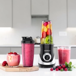 LICUADORA PERSONAL SHAKES XION XI-LI400 � Compacta, Potente y Pr�ctica