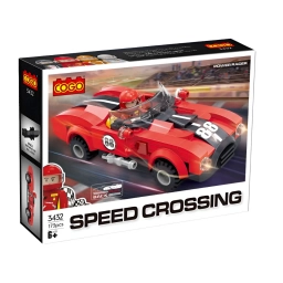 AUTO DE CARRERAS COGO 3432 � 173 PIEZAS PARA ARMAR