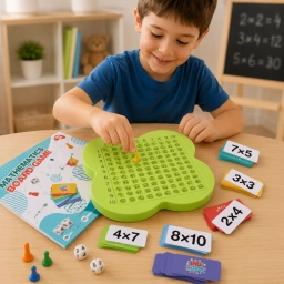 Tablero de Juego de Multiplicaci�n / Juego Educativo de Matem�ticas / Juego de Aprendizaje para Ni�os