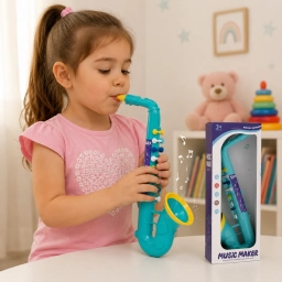 SAXOF�N INFANTIL MUSIC MAKER � Instrumento Musical de Juguete para Ni�os