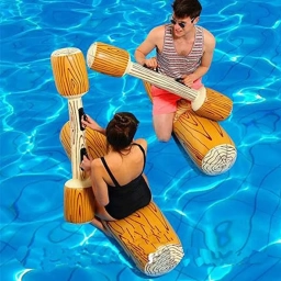 JUEGO INFLABLE DE BATALLA ACU�TICA PARA PISCINA