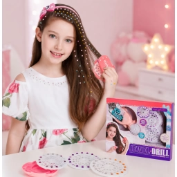 JEWEL DRILL DIY FASHION � Decorador de Cabello con Brillantes para Ni�as