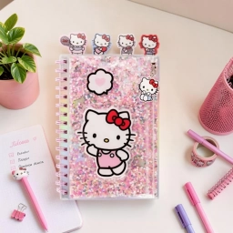 Cuaderno Mooving con Separadores Hello Kitty A5 � Organizador Escolar