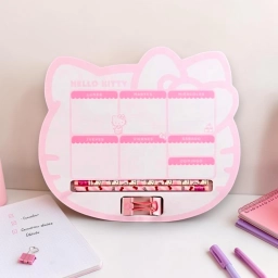 Planner Semanal Mooving Hello Kitty con Accesorios Incluidos