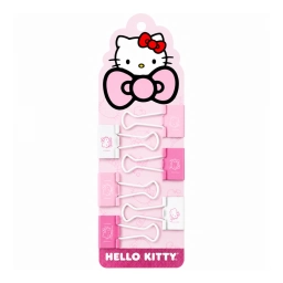 Binder Clips 25 mm x6 Hello Kitty Mooving � Clips Sujetapapeles Decorativos