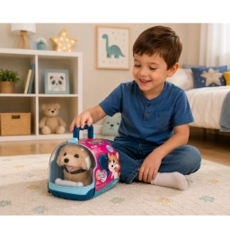 Playset Perrito Interactivo con Valija y Accesorios para Ni�os