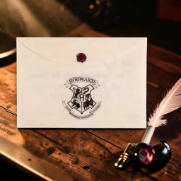 Sobre PVC A4 con Broche Harry Potter | Carpeta Porta Documentos Escolar