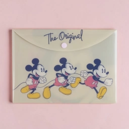 Sobre A5 Mickey Mouse Mooving Con Broche Portadocumentos Disney Escolar