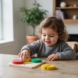 Encastres de Fracciones Hi Pando | Juego Did�ctico de Madera para Aprender Matem�ticas