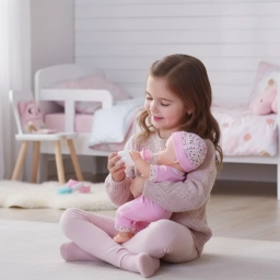Bebote en Bolsa 34 cm con Mamadera | Mu�eco Beb� de Juguete para Ni�os