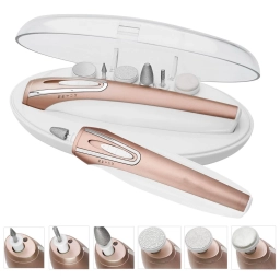 KIT PORTABLE DE MANICURA Y PEDICURA XI-SET