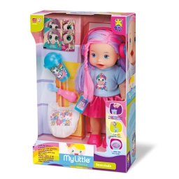 MY LITTLE COLLECTION- MU�ECA FASHON HACE PIS DIVERTOYS