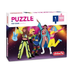 PUZZLE POP STAR 100 PIEZAS DIDACTA