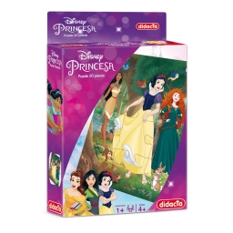 PUZZLE PRINCESAS 20 PIEZAS DIDACTA