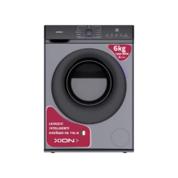 LAVARROPAS C/FRONTAL - 6 KGS -COLOR GRIS MOTOR BLDC INVERTER XION