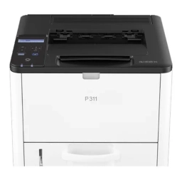 Impresora RICOH P 311 l�ser blanco y negro A4
