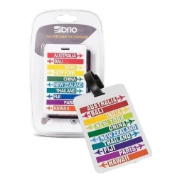 Set De 2 Identificadores De Valijas/maletas Brio