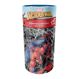 Puzzle en tubo Spiderman 60 pcs