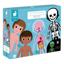 Puzzle Educativo Gigante Cuerpo Humano Janod