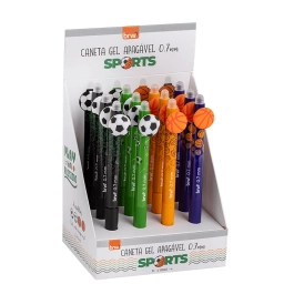 Boligrafo BRW 0.7mm borrable Sport con Spinner