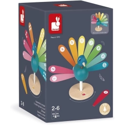 Aprende a Contar Pavo Real Janod