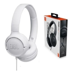 Audifono JBL Tune 500 blanco c/microfono