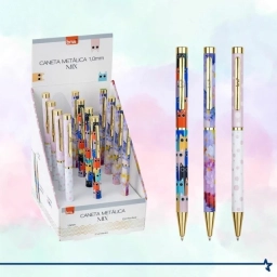 Bol�grafo met�lico BRW 1.0mm Mix