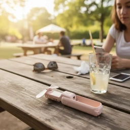 Ventilador Port�til IBI CRAFT 3 en 1 | Ventilador, Linterna y Cargador