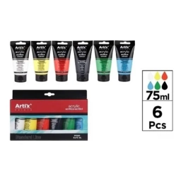 Pintura Acr�lica Artix 6 x75ml