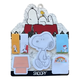 Notas adhesivas Snoopy Mooving