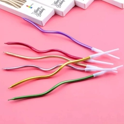 VELAS  DE CUMPLEA�OS ONDAS X6