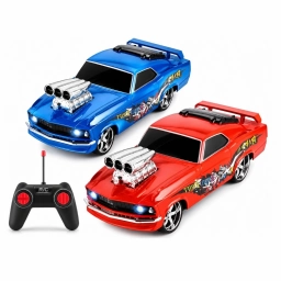 Auto A Control Remoto Con Luces Sonido Y Bater�a Recargable
