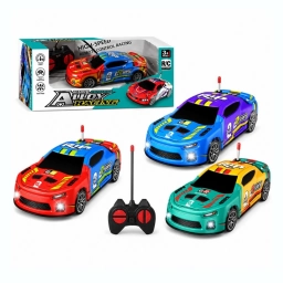 Auto Rally A Control Remoto Con Luces Radio Control Infantil