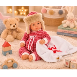 Beb� Reci�n Nacido Llorens 36 cm con Manta y Chupete | Mu�eco Realista
