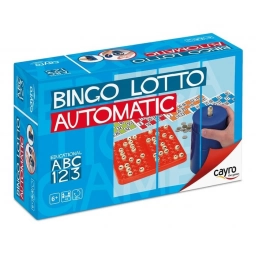 Bingo Autom�tico Cayro +6 A�os con 48 Cartones � Juego Familiar