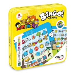 Juego De Mesa Bingo Travel Cayro De Viaje En Estuche de Lata