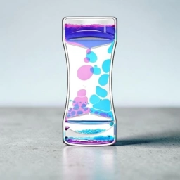 Botella Sensorial con L�quido 14 cm Juguete Antiestr�s y Estimulaci�n Sensorial