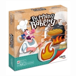 Burning Bakery Juego Educativo de los 5 Sentidos de Madera FSC