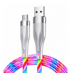 Cable USB Tipo C Joyroom LED Iluminado 1.2 Metros Carga R�pida