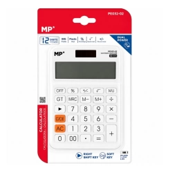 Calculadora MP Solar 12 D�gitos con Pila � 13,6 x 9,8 cm