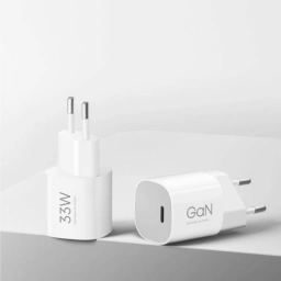 Cargador Xiaomi 33W Nano GaN USB-C Carga R�pida Blanco
