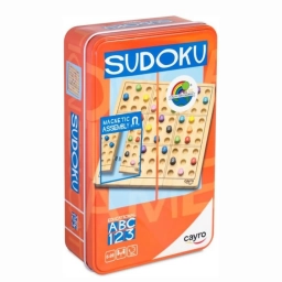 Sudoku Cayro Metal Box Juego de L�gica 9x9 para 1 Jugador