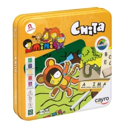 Chita Cayro Juego de Palabras Magn�tico En Caja De Metal