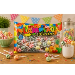 Chupet�n Lampiao Frutas x50 Unidades | Surtidos Sabores Frutales