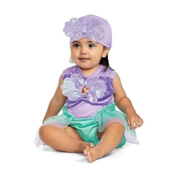 Disfraz Completo La Sirenita Ariel Disney para Beb� 12 a 18 Meses