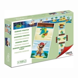 Domin� Piratas Cayro Infantil +3 A�os Juego Educativo