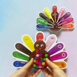 Fais�n Sensorial Antiestr�s con Bolitas y Laberinto de L�quido Fidget Toy